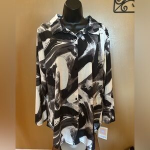 Lularoe Valentina Blouse NEW large